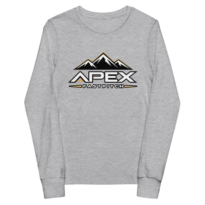 Performance | Youth Long Sleeve T-Shirt | Apex Fastpitch | Crest Logo