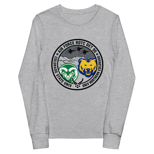 Performance | Youth Long Sleeve T-Shirt | Colorado State Detachment 90 | Badge Logo