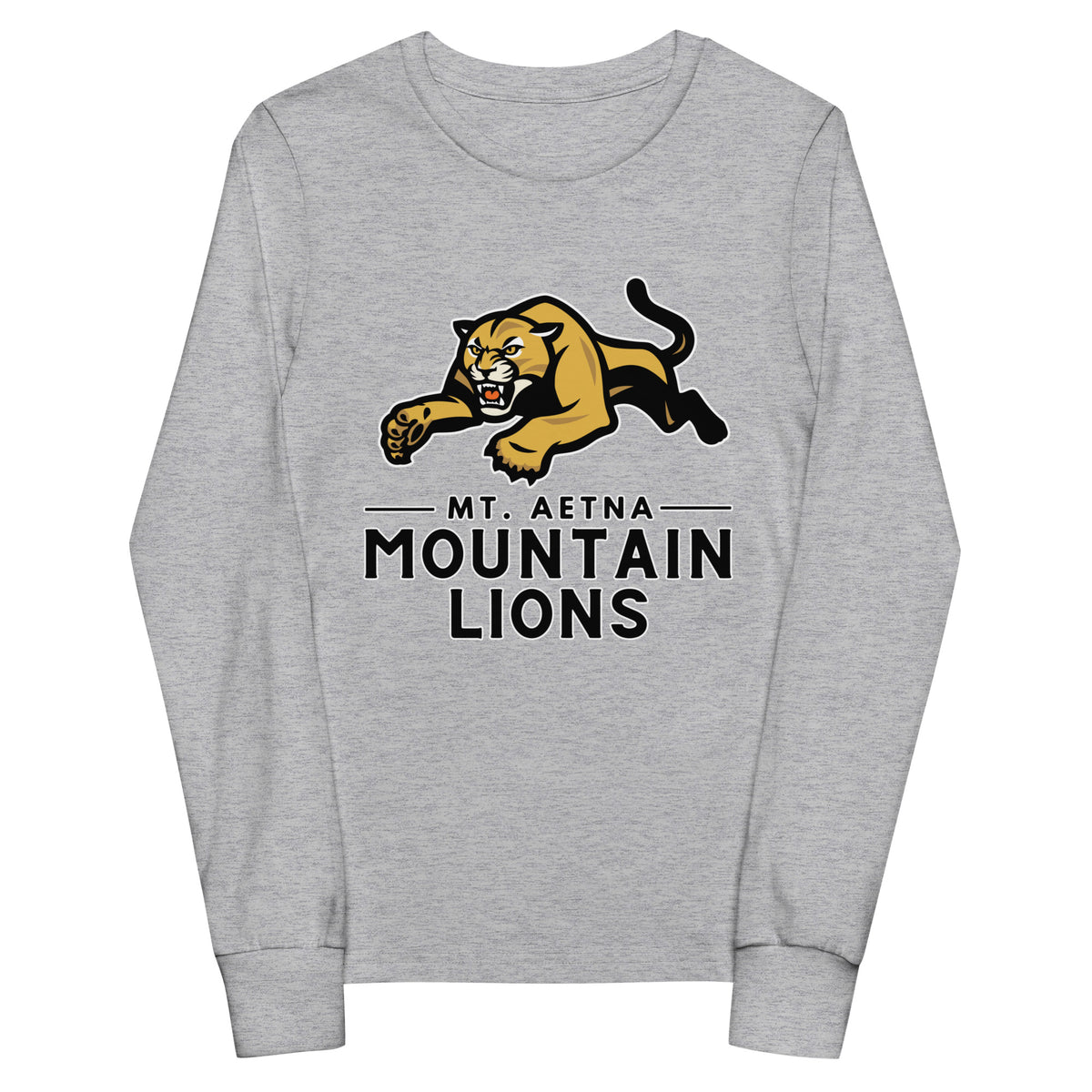 Performance | Youth Long Sleeve T-Shirt | Mt. Aetna Adventist School | Emblem Logo