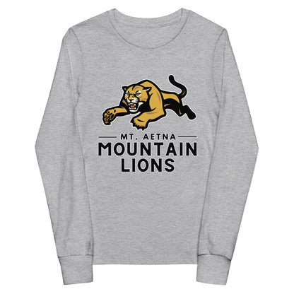 Performance | Youth Long Sleeve T-Shirt | Mt. Aetna Adventist School | Emblem Logo