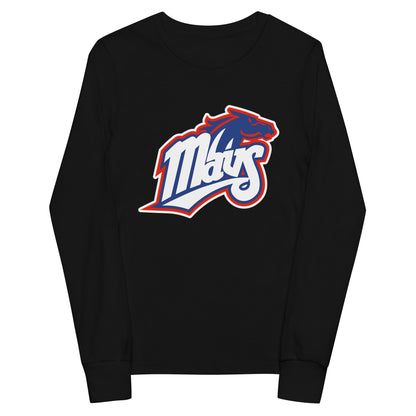 Performance | Youth Long Sleeve T-Shirt | Upper Makefield Mavs - U8 Baseball