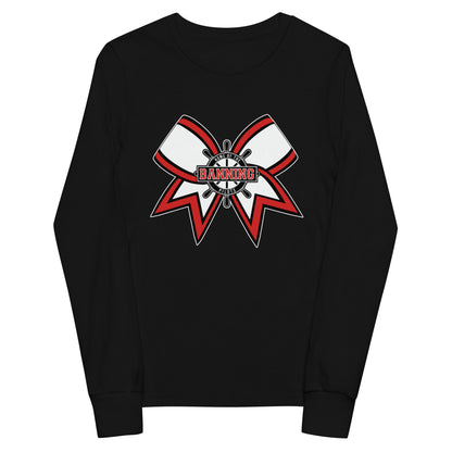 Performance | Youth Long Sleeve T-Shirt | BHS Coed Cheer | Bow Logo