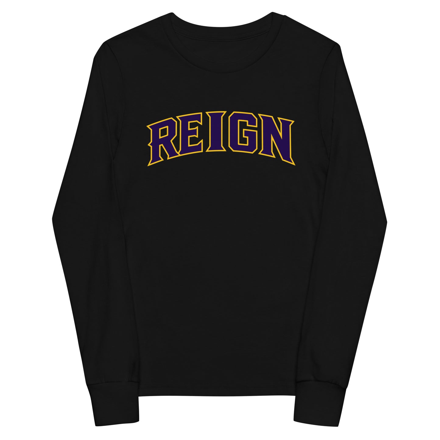Performance | Youth Long Sleeve T-Shirt | REIGN 10U Softball | Script Logo