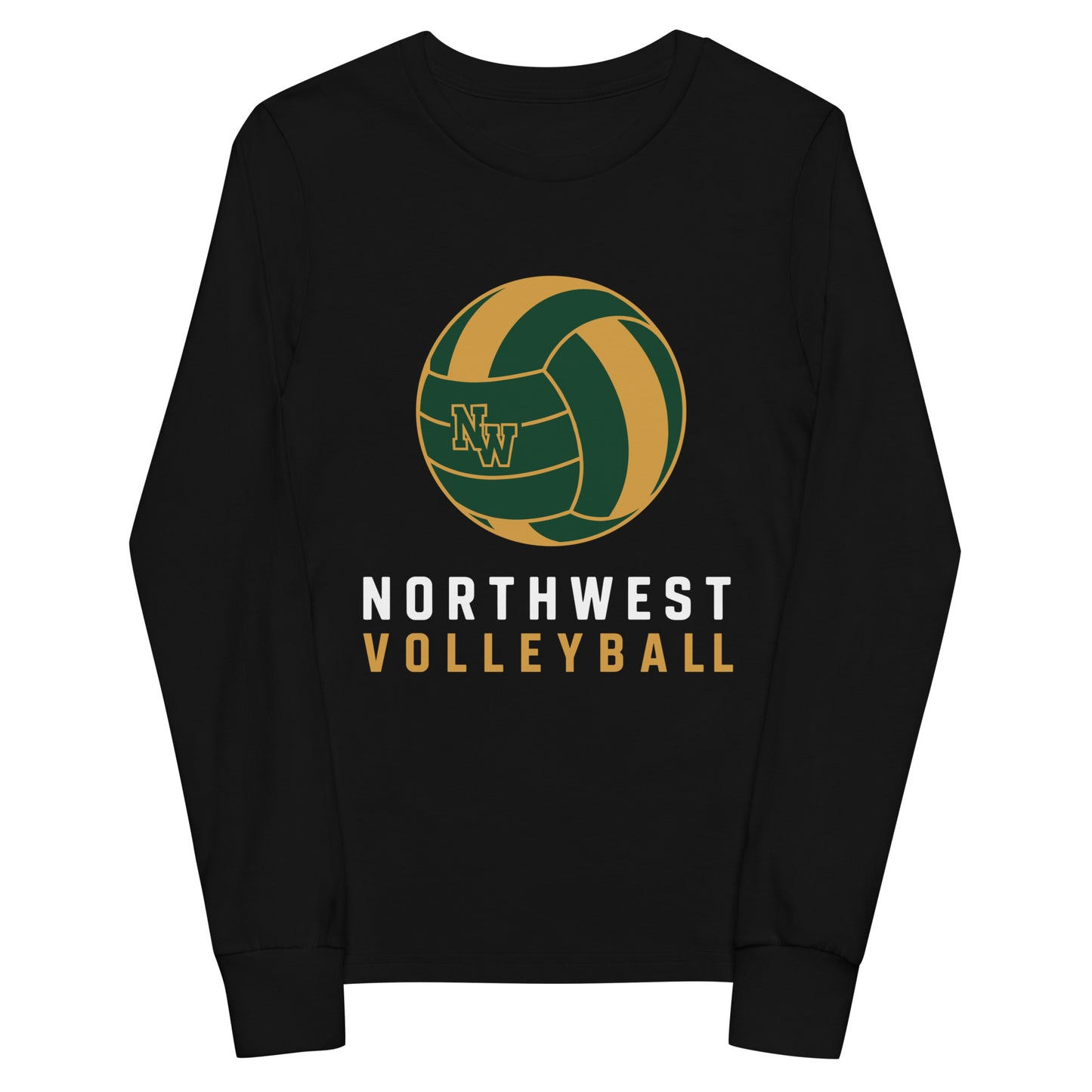 Performance | Youth Long Sleeve T-Shirt | Northwest High School | Emblem Logo