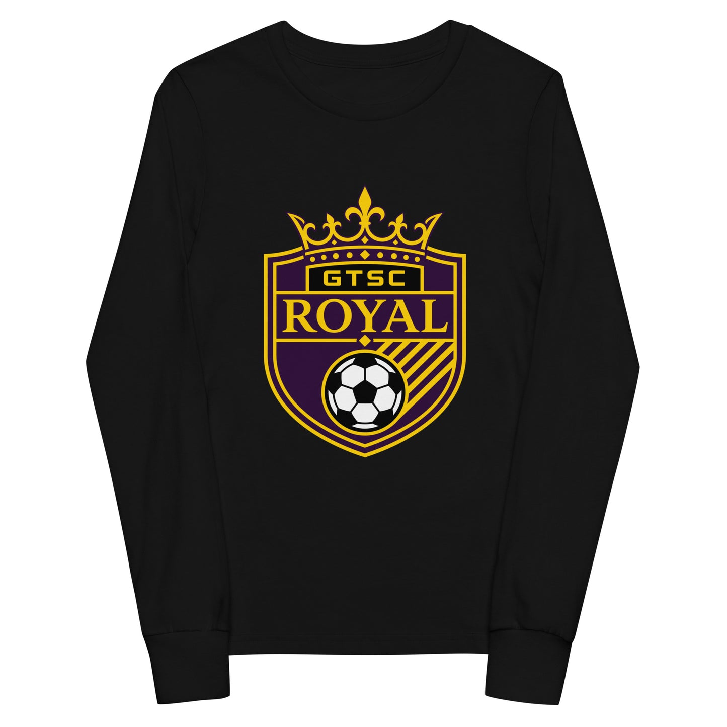 Performance | Youth Long Sleeve T-Shirt | GTSC Royal | Shield Logo