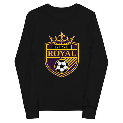 Performance | Youth Long Sleeve T-Shirt | GTSC Royal | Shield Logo