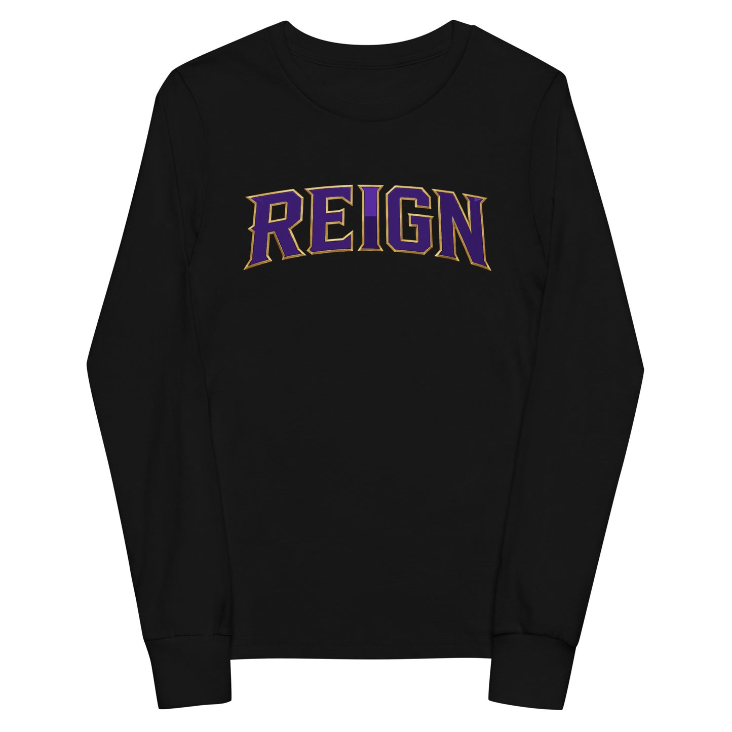 Performance | Youth Long Sleeve T-Shirt | REIGN 10U Softball | Script Logo