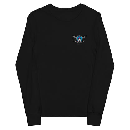 Performance | Youth Long Sleeve T-Shirt | Savage Softball | Chief Skullcrest Logo