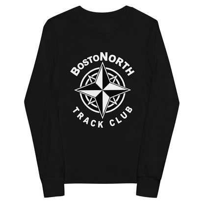 Performance | Youth Long Sleeve T-Shirt | Boston-North Track Club | Crest Logo