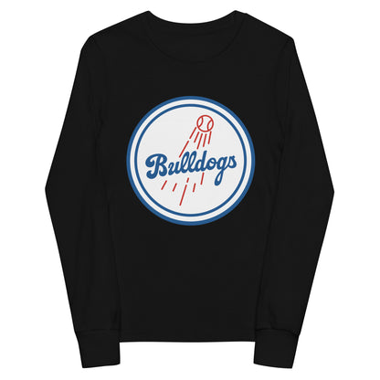 Performance | Youth Long Sleeve T-Shirt | Hamilton Bulldogs | Badge Logo