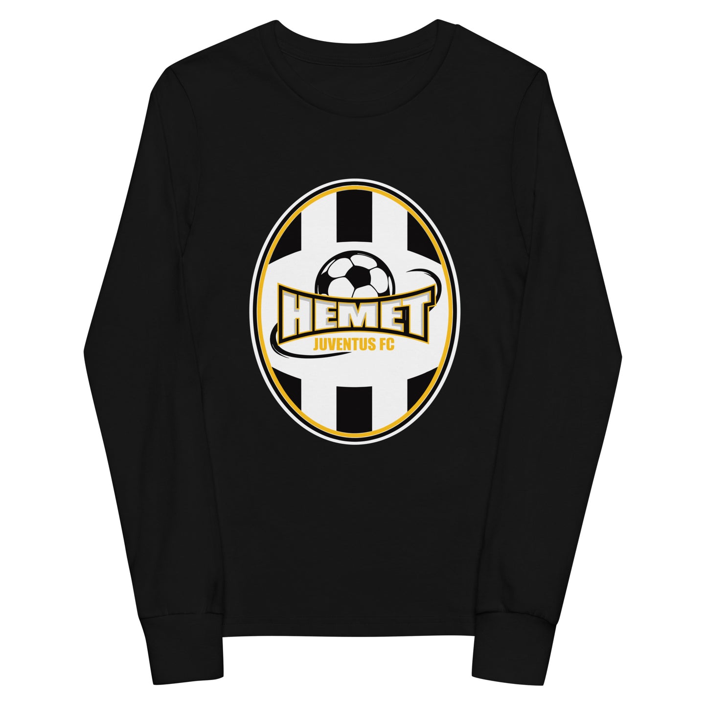 Performance | Youth Long Sleeve T-Shirt | Hemet Juventus | Crest Logo