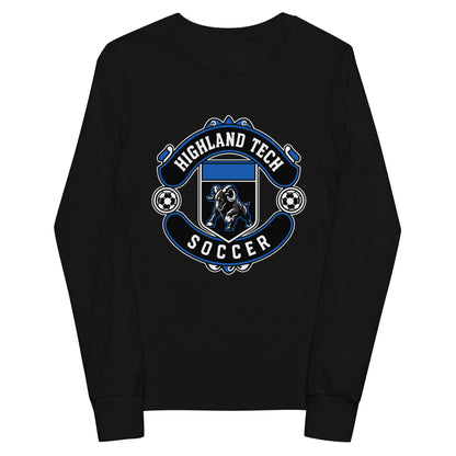 Performance | Youth Long Sleeve T-Shirt | Highland Soccer | Emblem Logo