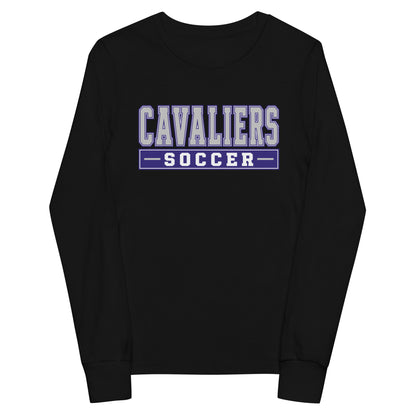 Performance | Youth Long Sleeve T-Shirt | STM Soccer | Modern Script Logo