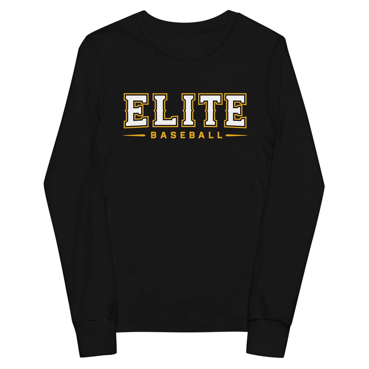 Performance | Youth Long Sleeve T-Shirt | Elite Baseball | Vanguard Logo