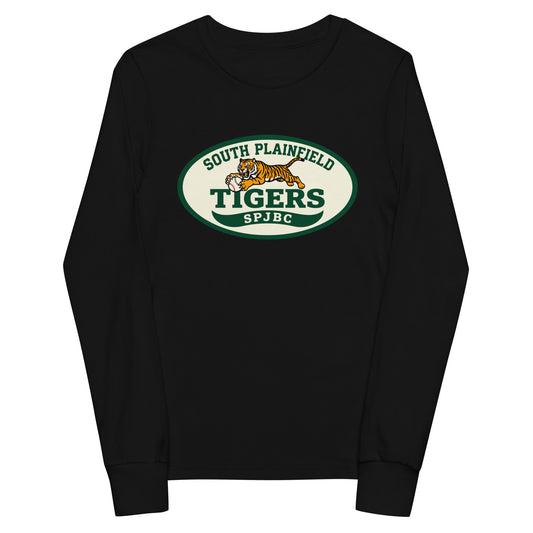 Performance | Youth Long Sleeve T-Shirt | SP Tigers 7U | Emblem Logo