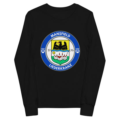 Performance | Youth Long Sleeve T-Shirt | Liederkranz Soccer Club | Badge Logo