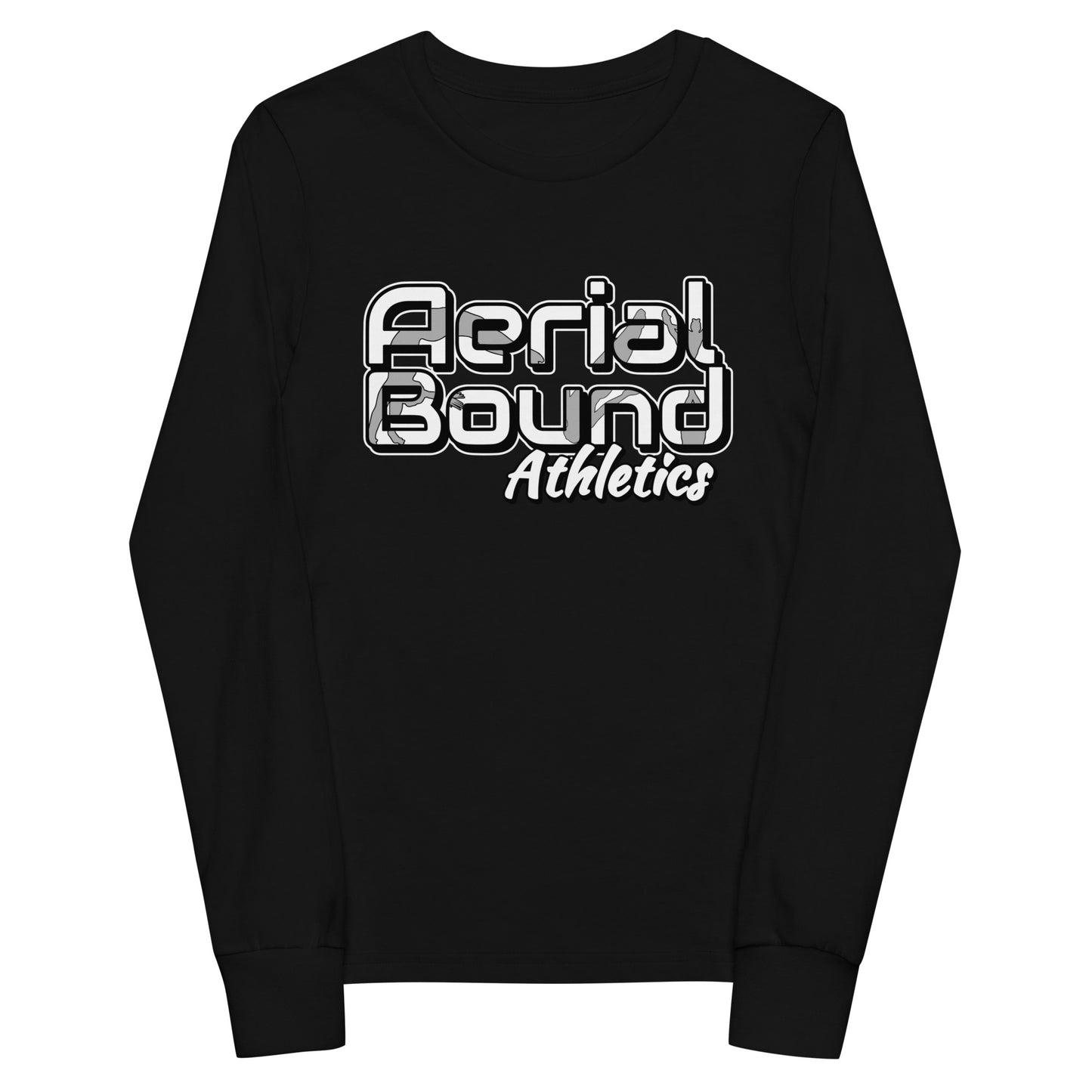 Performance | Youth Long Sleeve T-Shirt | Aerial Bound Athletics | Athletics Logo