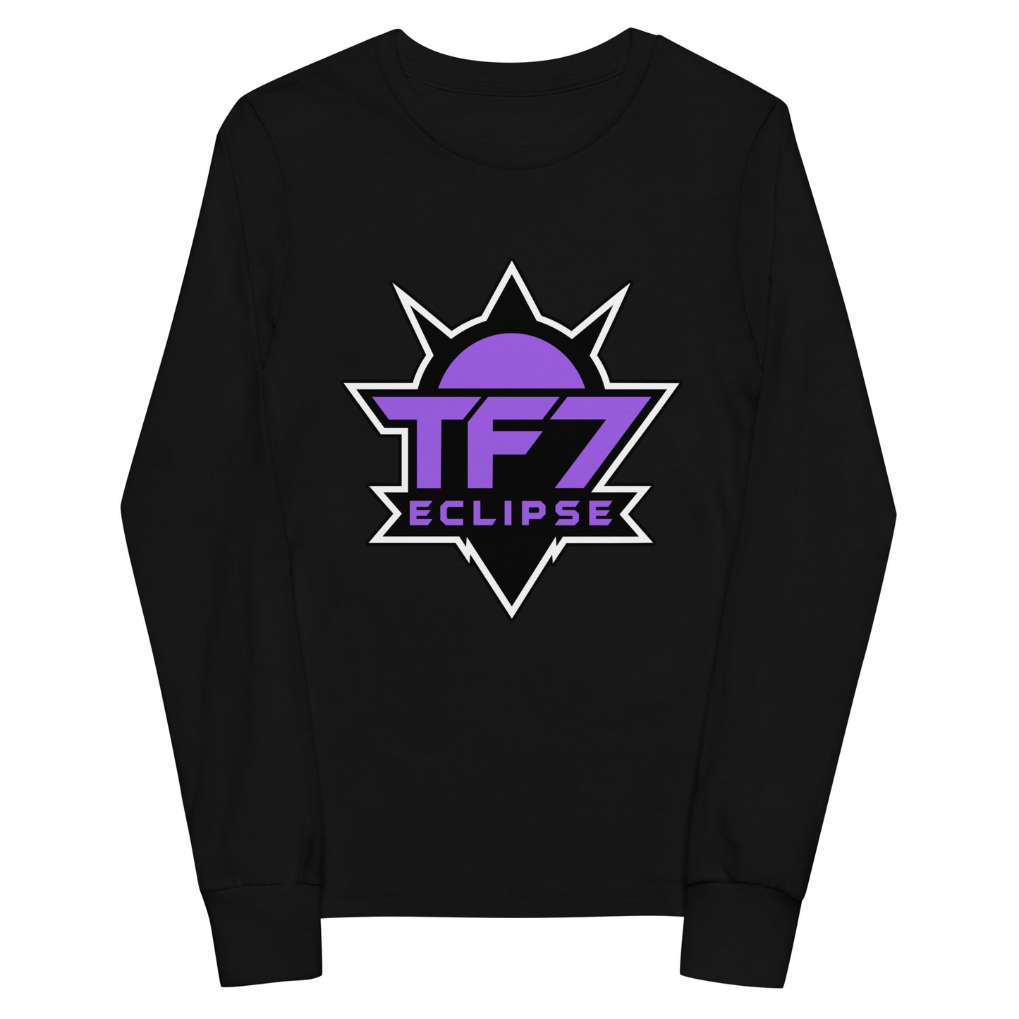 Performance | Youth Long Sleeve T-Shirt | TF7 Eclipse | Crest Logo