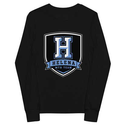Performance | Youth Long Sleeve T-Shirt | Helena MTB Team | Vanguard Logo