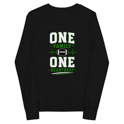 Performance | Youth Long Sleeve T-Shirt | Celina Black Football | Modern Script Logo