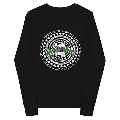 Performance | Youth Long Sleeve T-Shirt | Hoomau FC | Emblem Logo