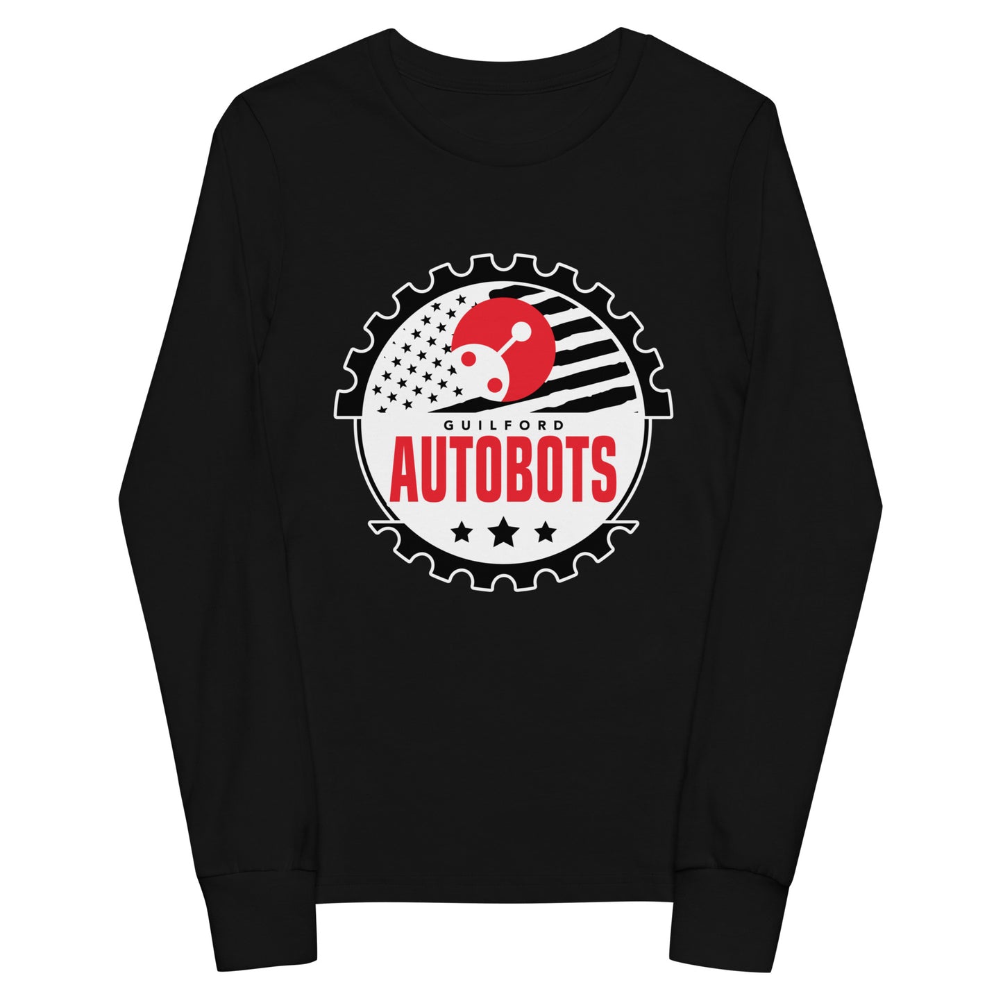 Performance | Youth Long Sleeve T-Shirt | Guilford Autobots | Emblem Logo