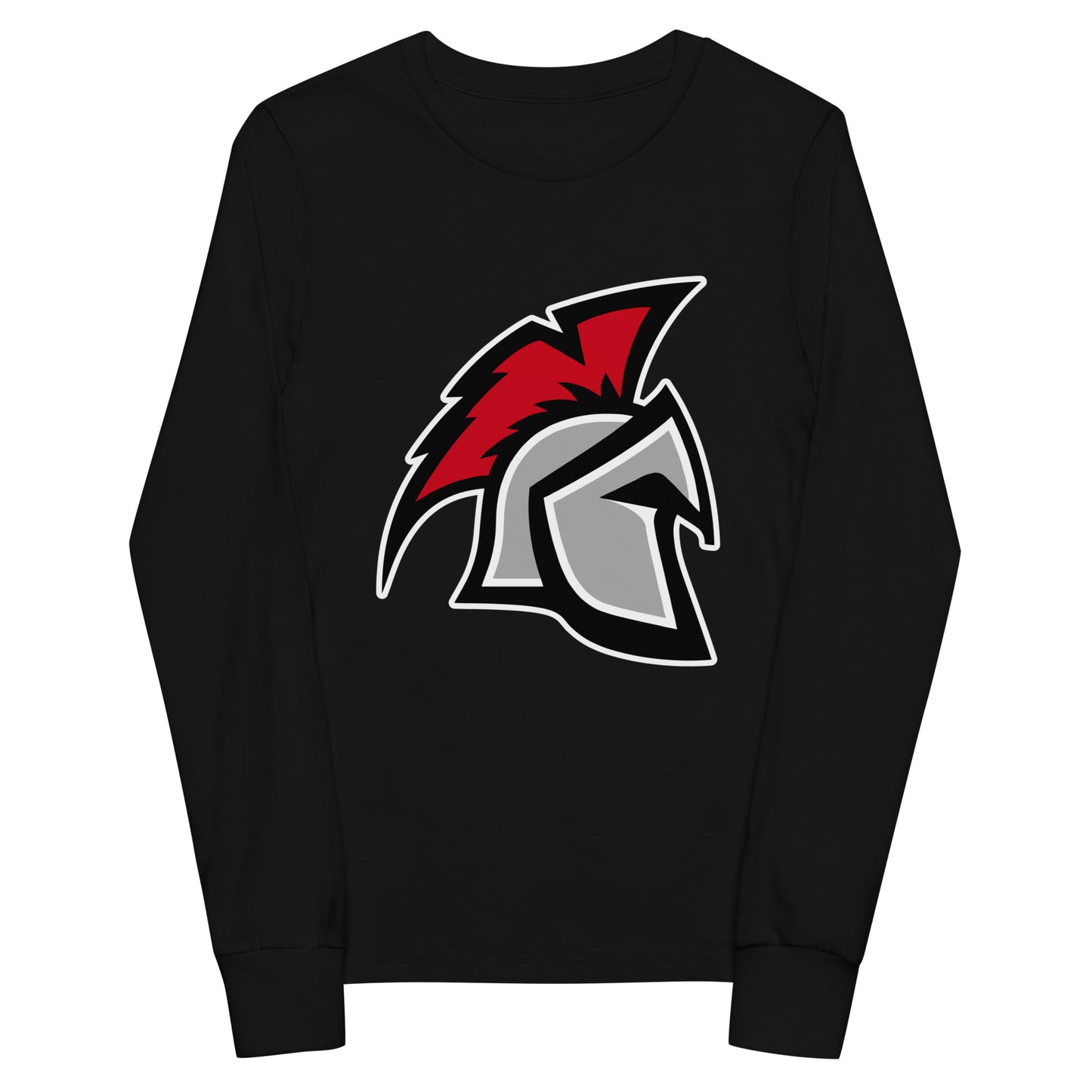 Performance | Youth Long Sleeve T-Shirt | Sanford Spartans | Emblem Logo