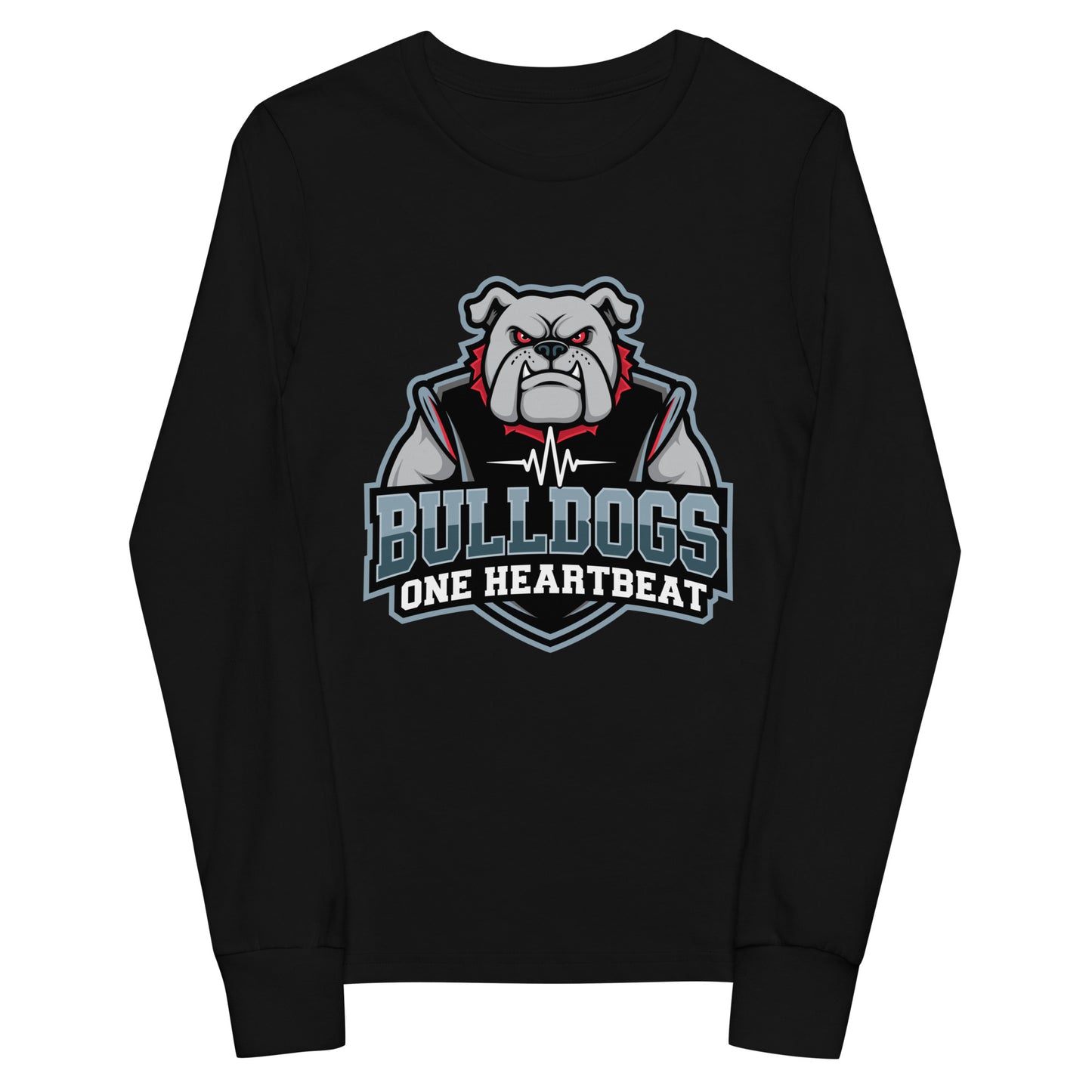 Performance | Youth Long Sleeve T-Shirt | Celina Recreational Football Black | Emblem Logo