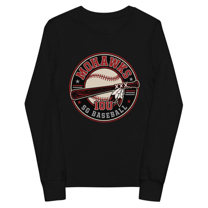 Performance | Youth Long Sleeve T-Shirt | Mohawks | Athletics Logo