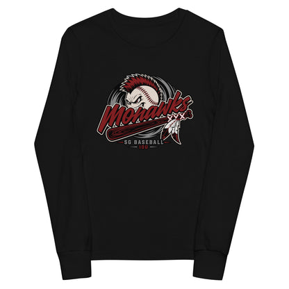 Performance | Youth Long Sleeve T-Shirt | Mohawks | Valor Logo