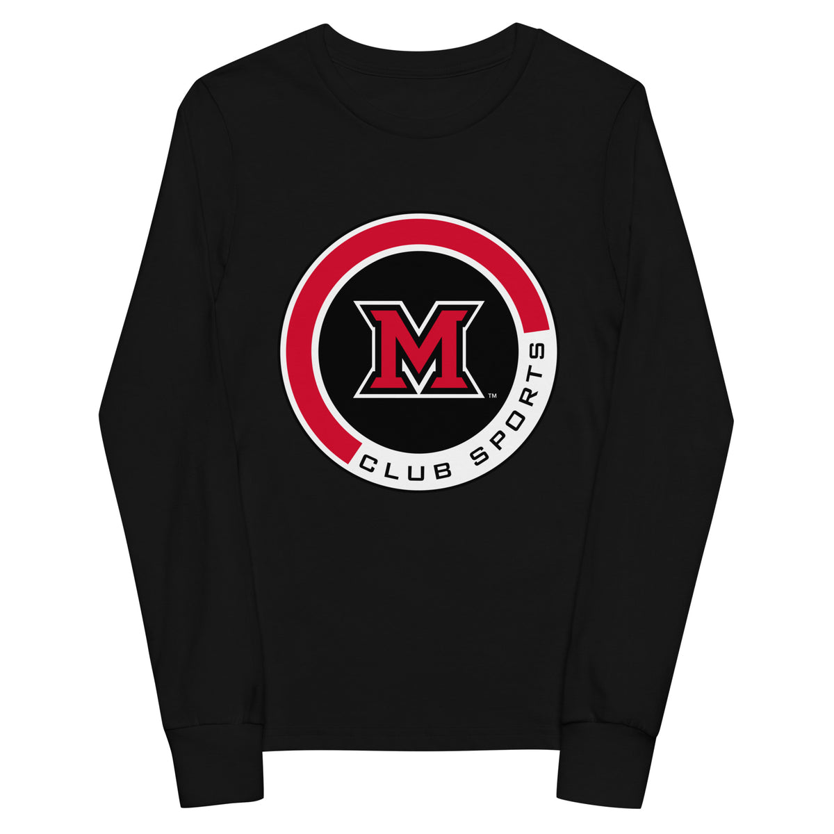 Performance | Youth Long Sleeve T-Shirt | Miami Women's Hockey | Badge Logo