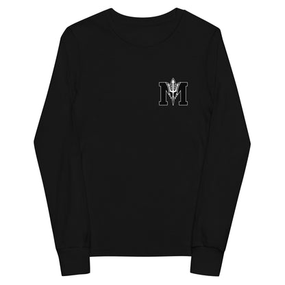 Performance | Youth Long Sleeve T-Shirt | Mamou High School | Lettermark Logo