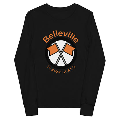 Performance | Youth Long Sleeve T-Shirt | Belleville Community Guard Programs | Crest Logo