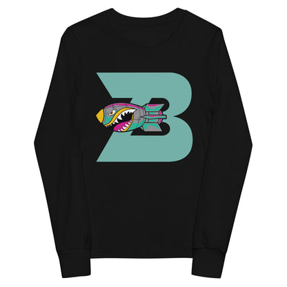 Performance | Youth Long Sleeve T-Shirt | Buffalo Bomb Squad 12u Softball | Valor Logo