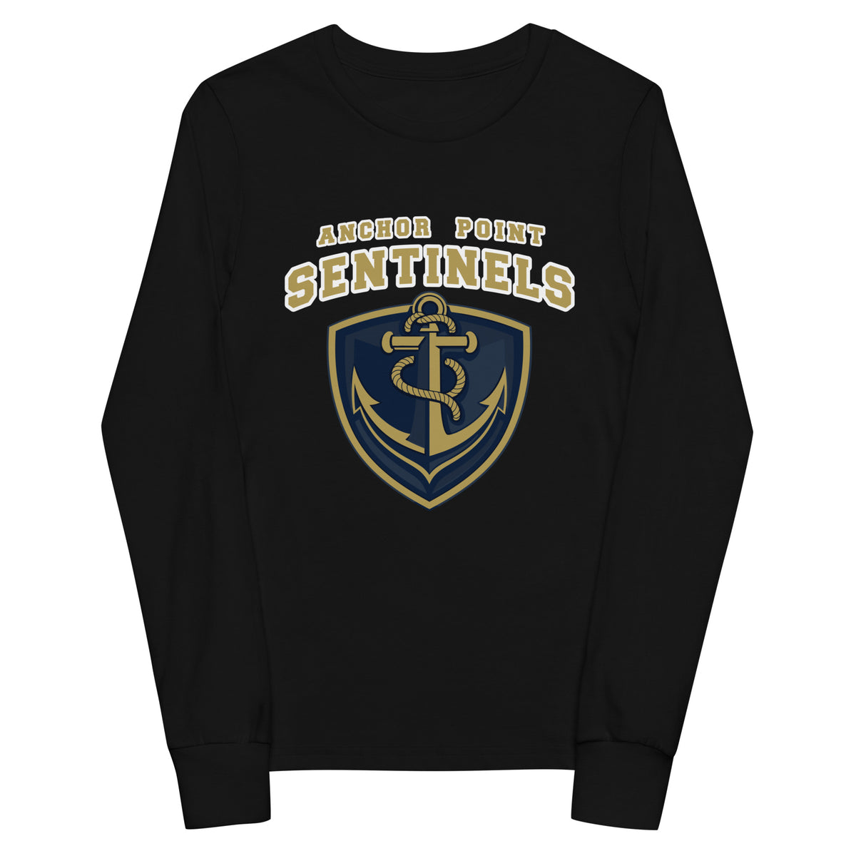 Performance | Youth Long Sleeve T-Shirt | Anchor Point | Crest Logo