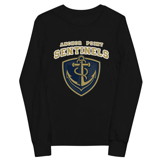 Performance | Youth Long Sleeve T-Shirt | Anchor Point | Crest Logo
