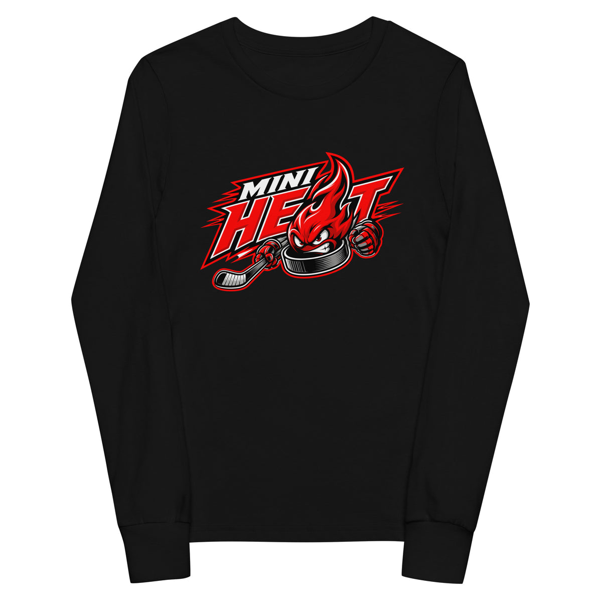 Performance | Youth Long Sleeve T-Shirt | MINI HEAT | Emblem Logo