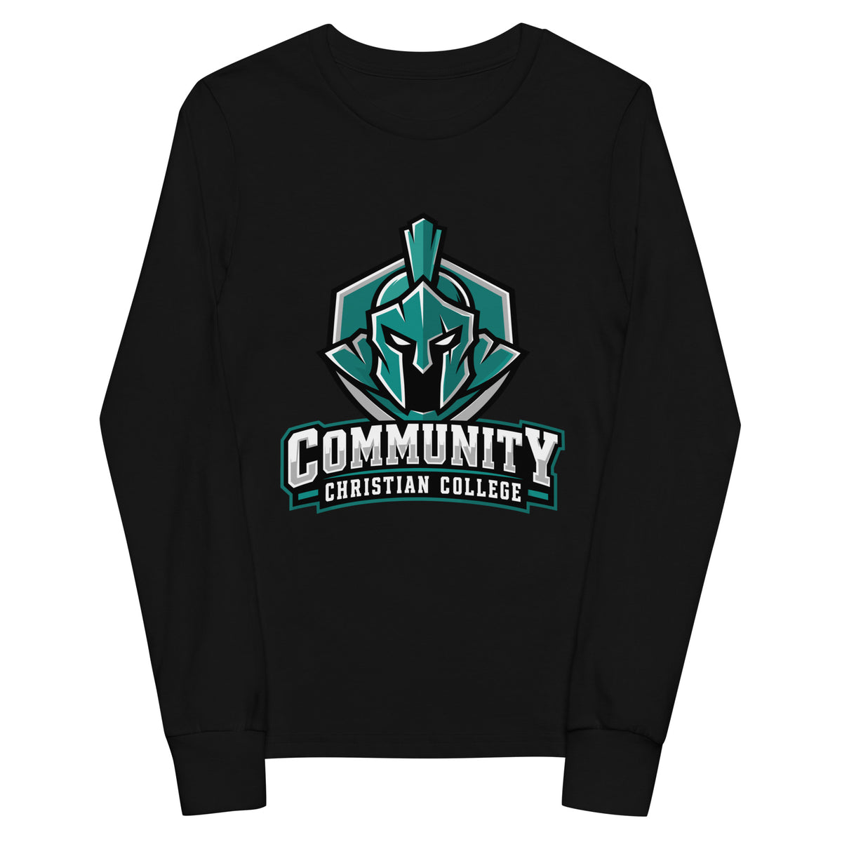 Performance | Youth Long Sleeve T-Shirt | Community Christian College | Vanguard Athletic Logo