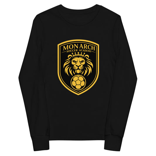 Performance | Youth Long Sleeve T-Shirt | Monarch Soccer Academy | Shield Logo