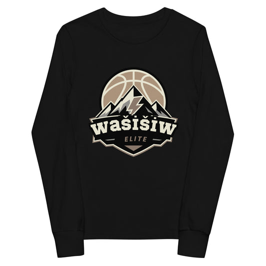 Performance | Youth Long Sleeve T-Shirt | Wašišiw Elite | Vanguard Logo