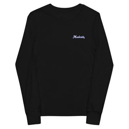 Performance | Youth Long Sleeve T-Shirt | Geneseo Mudcats | Lettermark Logo