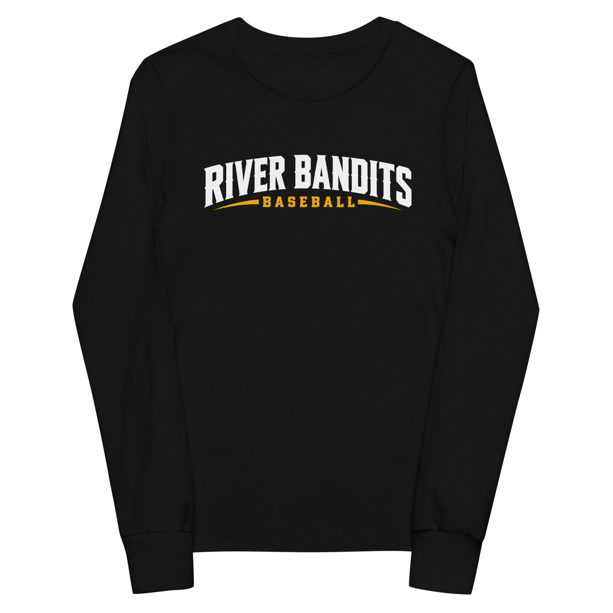 Performance | Youth Long Sleeve T-Shirt | South Bend River Bandits | Lettermark Logo