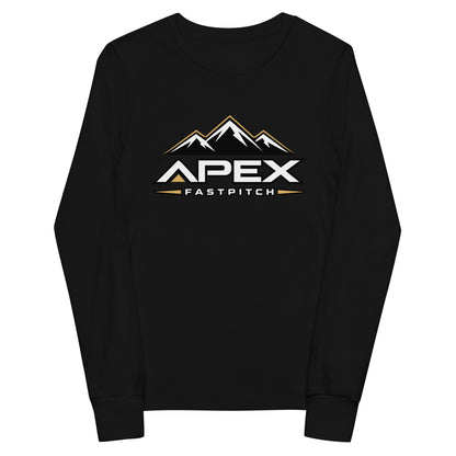 Performance | Youth Long Sleeve T-Shirt | Apex Fastpitch | Crest Logo