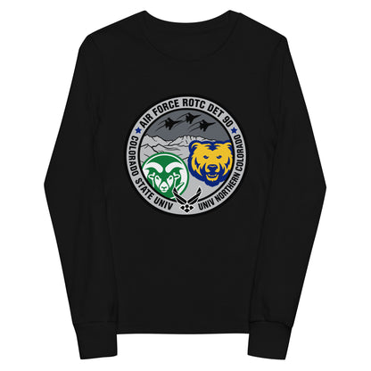 Performance | Youth Long Sleeve T-Shirt | Colorado State Detachment 90 | Badge Logo
