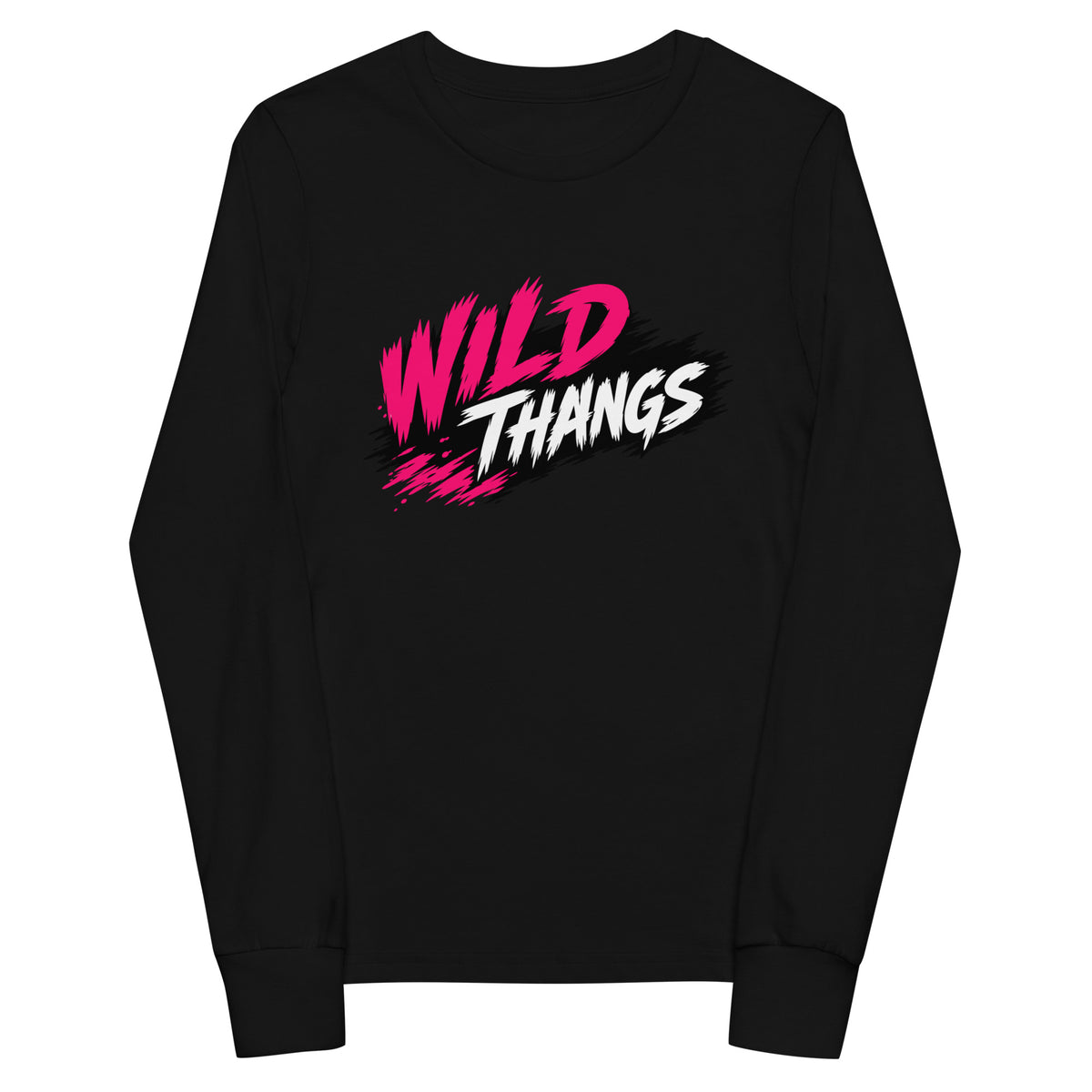 Performance | Youth Long Sleeve T-Shirt | Wild Thangs | Crest Logo