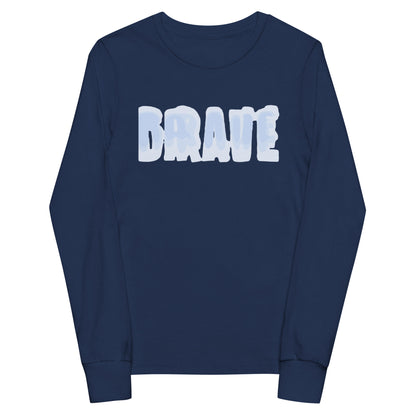 Performance | Youth Long Sleeve T-Shirt | Brave Like Ben | Braveheart Logo