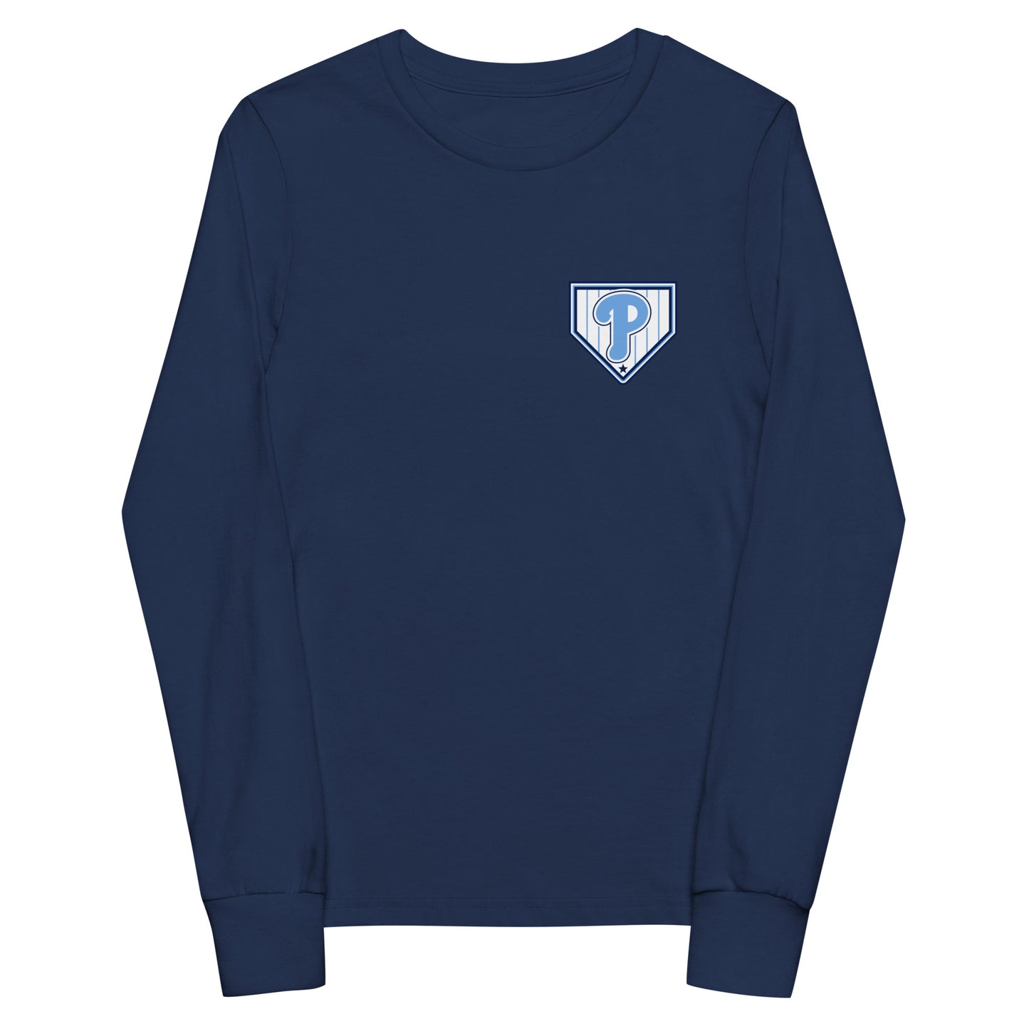 Performance | Youth Long Sleeve T-Shirt | Premier Baseball | Emblem Logo