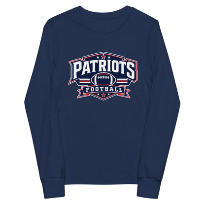 Performance | Youth Long Sleeve T-Shirt | Maximum Velocity Youth Sports | Athletics Logo