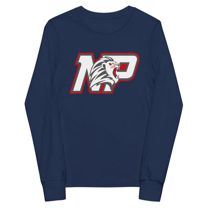 Performance | Youth Long Sleeve T-Shirt | Nampa Pride | NP Athletics Logo