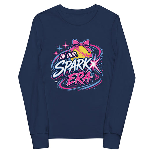 Performance | Youth Long Sleeve T-Shirt | Carolina Sparkx | Athletics Logo